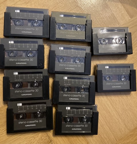 Grundig steno cassette 10 - grundig, steno-cassette
