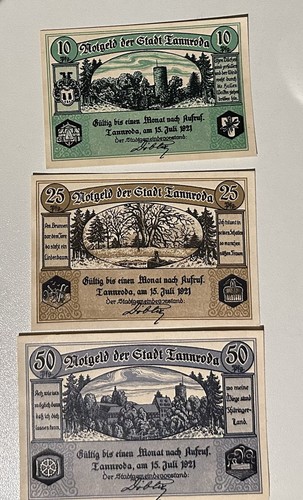 Alte geldscheine notgeld - geldscheine,