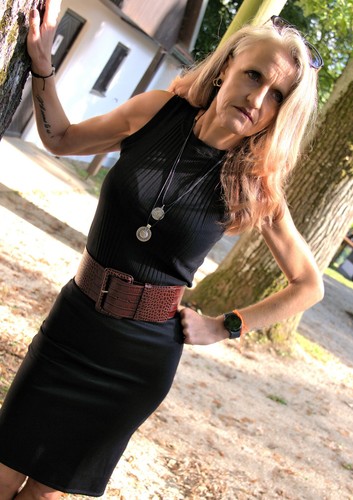 Original breiter leder - ,