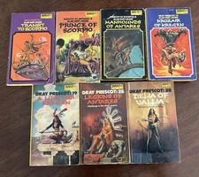 7 X Book Lot Alan Burt Akers