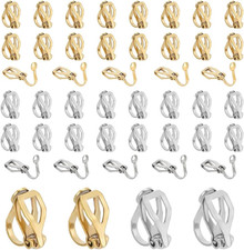 Ohrclips, Edelstahl, Metall