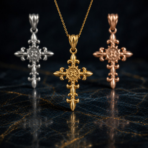Gold fleur lis - gold, de