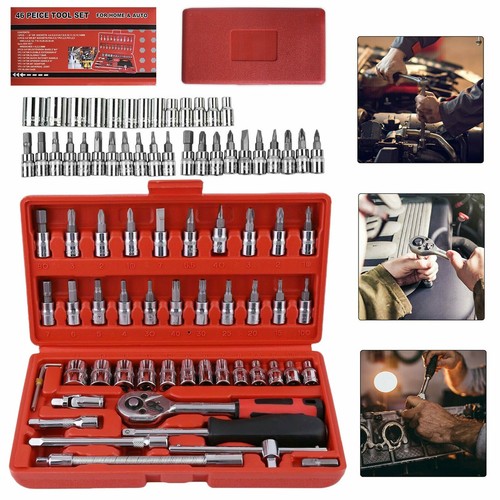 46stk steckschlüssel satz set - steckschlüssel,