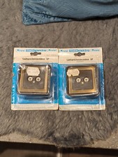 KOPP Lautsprecherdose 2x DIN LS Dose VISION bronze-metall UP Unterputz Stereo