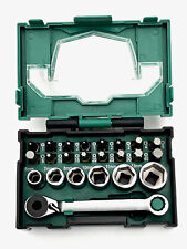 Hitachi 24- tlg. Bit Set Box 2.0 Nuss Satz mit Ratsche - Nußkasten 40030020