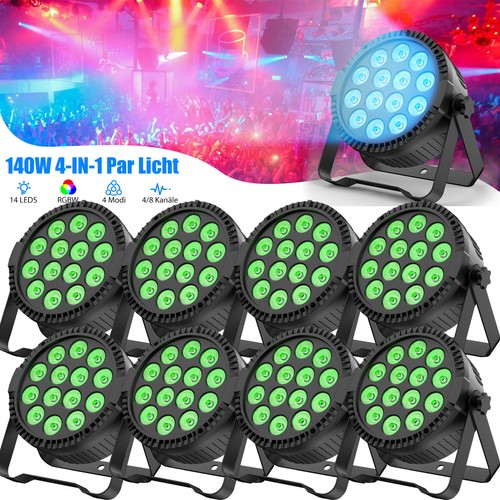 140w led par - 8x, rgbw