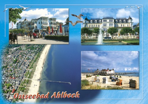 Ahlbeck postkarten - ahlbeck,