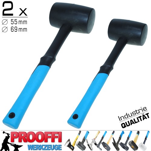Profi gummihammer hart - x,
