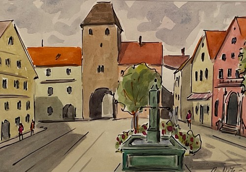 Freystadt stadttor inbayern - freystadt,