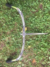 Alter Fahradlenker, Moped mit Griffe