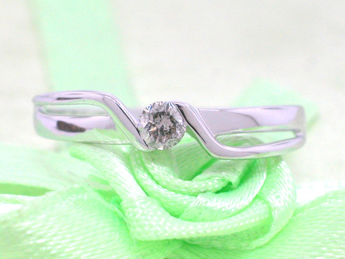 Brillant ring 585 weißgold - brillant,