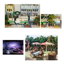 Grüne Eisenbahnanlage