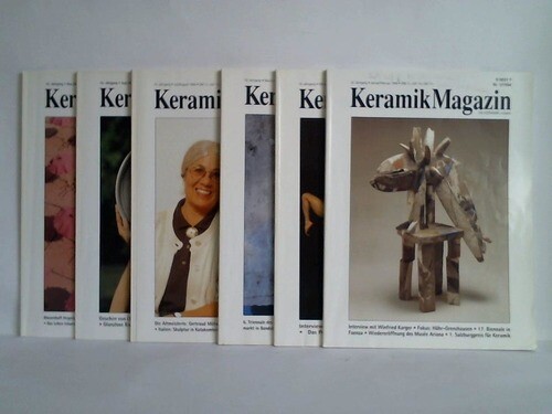 Keramik magazin jahrgang - magazin:, 16.