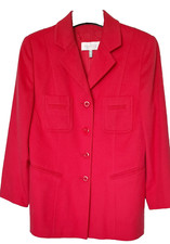 PRESTIGE Elegance Paris Jacke Wolljacke (Kurzmantel?) Gr.40 pink-rot