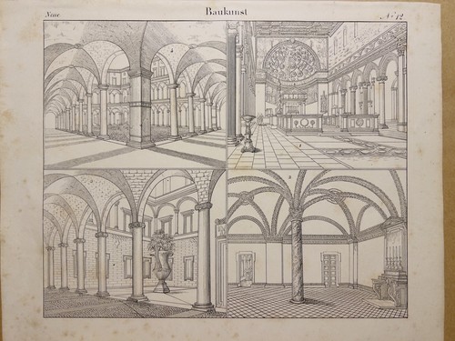 Antiquarische lithographie - antiquarische,