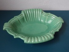 ovale Art deco Keramik Schale