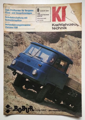 Kft zeitschrift robur - 8,