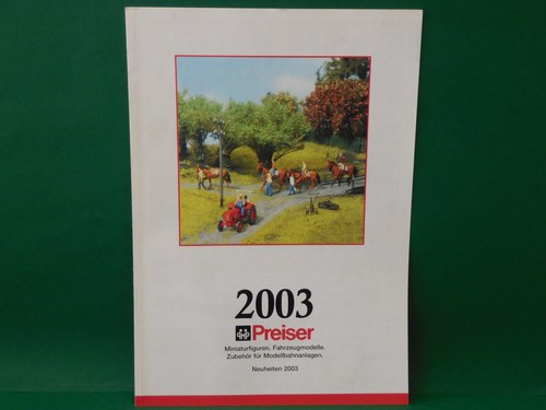 Figurenkatalog preiser 2003 - figurenkatalog,