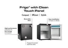 Kompressorkühlschrank Boot Reisemobil Osculati Black Edition 12/24 V 50l - 85l