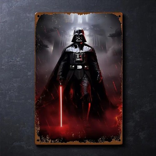 Blechschild star wars darth - wars,