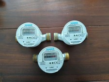 3 Stück Austauschwasserzähler Minomess® ASzur Messung des Kaltwasser