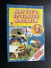 Spielzeugkatalog Mattel 70er Jahre Big Jim Barbie usw Mattel's Spielzeug Magazin