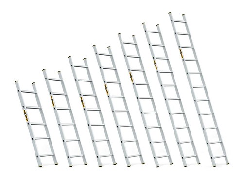 Stufenanlegeleiter aus alu - stufenanlegeleiter,