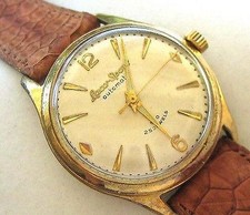 Hau Herrenuhr*Marke Laco Sport Automatik  60er Jahre Luxusuhr Stahl Datum 25Jew.