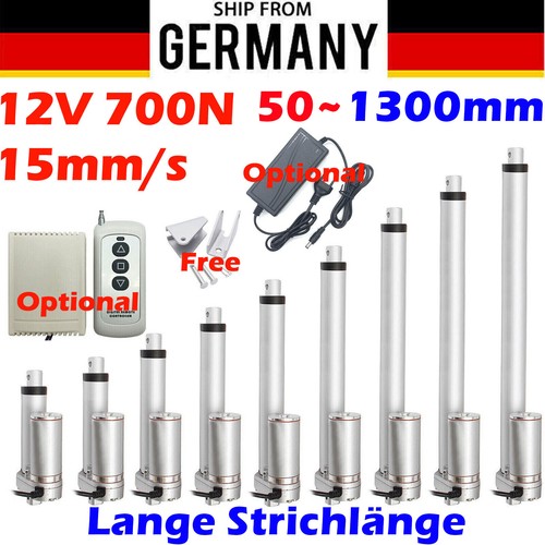 12v 700n 1300mm hub - 12v,