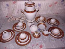 47 J. Altes Kaffeeservice 6 Personen mit AROMATOR  TOP NEURER BAVARIA Handarbeit