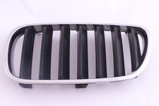 BMW X3 E83 LCI Frontstoßstange Mitte Kühlergrill Niere Links Chrom 3420087