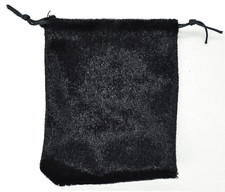 100  Schmuckbeutel  schwarz 7 x 7 cm (GP 0,18€/Stk)