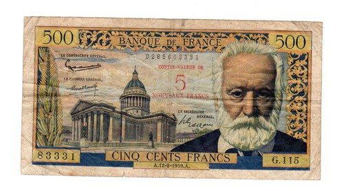 Frankreich banknote auf - frankreich,