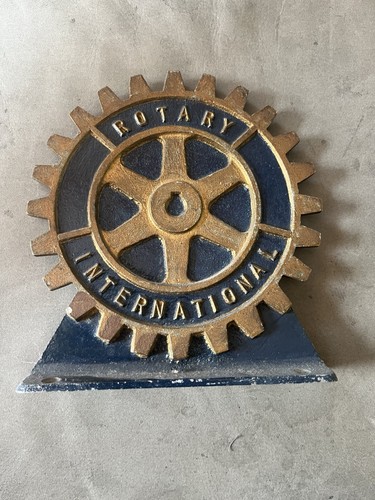 Rotary club metall - rotary,