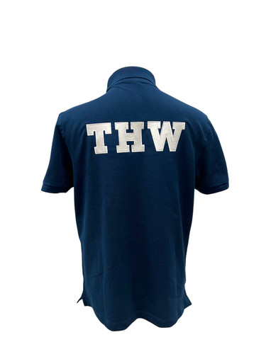 Thw polo shirt marineblau - polo-shirt,