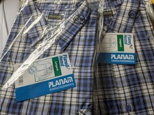 Hemd Flanell Holzfäller Blau
