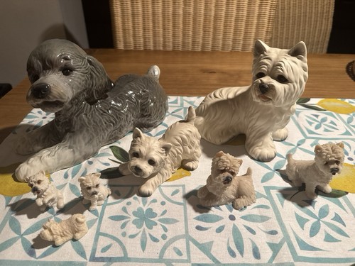 Großes hundefiguren set - großes, /