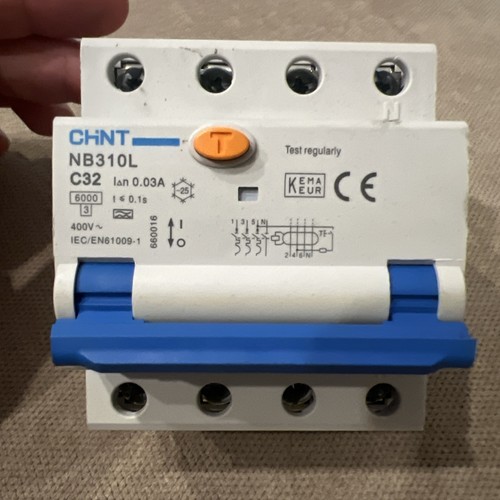 Chint c32a rcbo - c32a, rcbo,