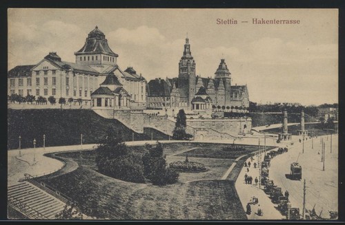 Ansichtskarte stettin - ansichtskarte,