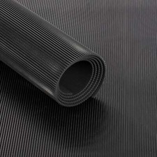 Gummiläufer Gummimatte Bodenmatte Bodenbelag 100cm Breite Noppenmatte Gummibelag