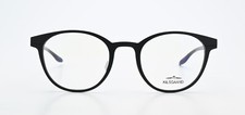KILSGAARD Brille 85 1 15 Schwarz Matt Leicht Aluminium Panto Italien M Unisex