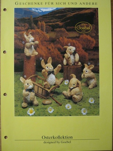 Hasen osterkollektion 1996 - osterkollektion,