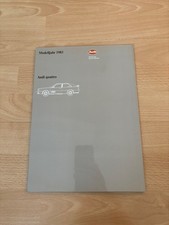 Pressemappe Audi Quattro /