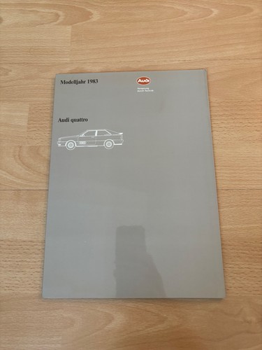 Pressemappe audi quattro - quattro, /