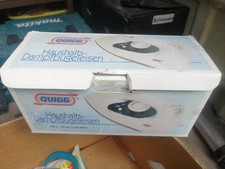 QUIGG   Haushalts Dampfbügeleisen in OVP - Neuwertig