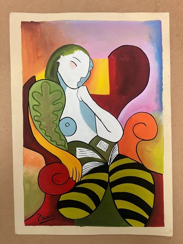 Pablo picasso - picasso, (handgemacht)