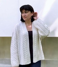 Handgestrickt oversize damen - handgestrickt,