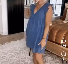 Vemosa Hosenkleid,jumpsuit S blau  NEU!