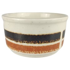 Zuckerschale H 4,4 D 8,3 Biltons Beige Orange Braun Keramik gebraucht-sehr gut