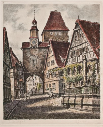 Alfred jensen rothenburg - rothenburg, ob